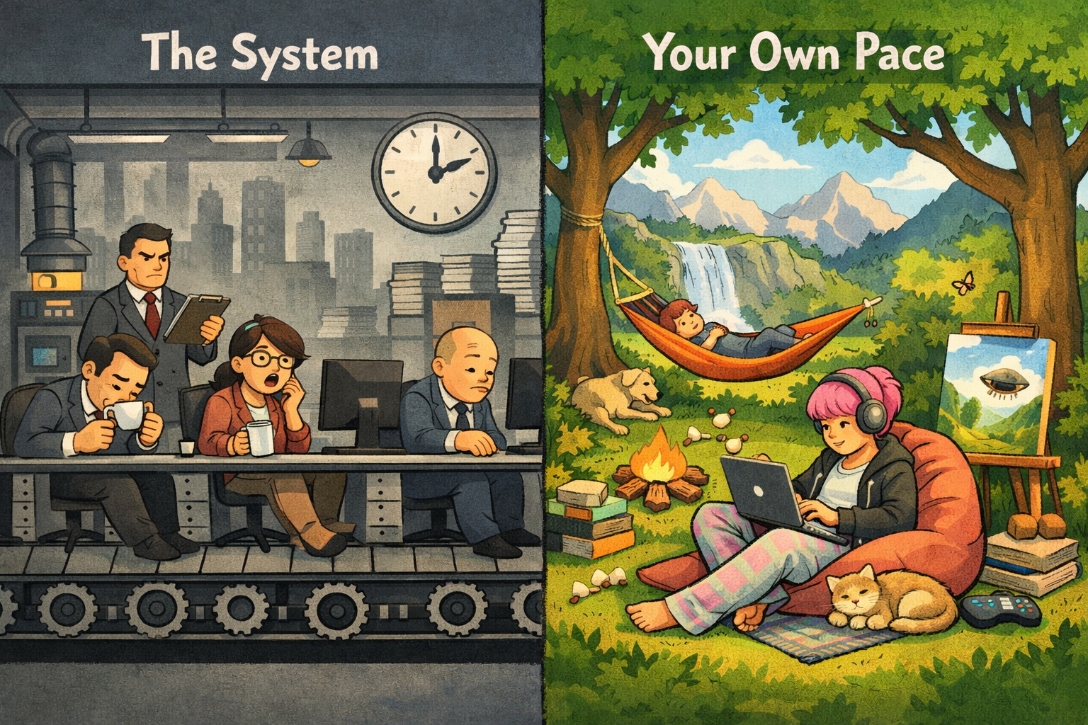 You're Not Broken. The System's Just Mid.